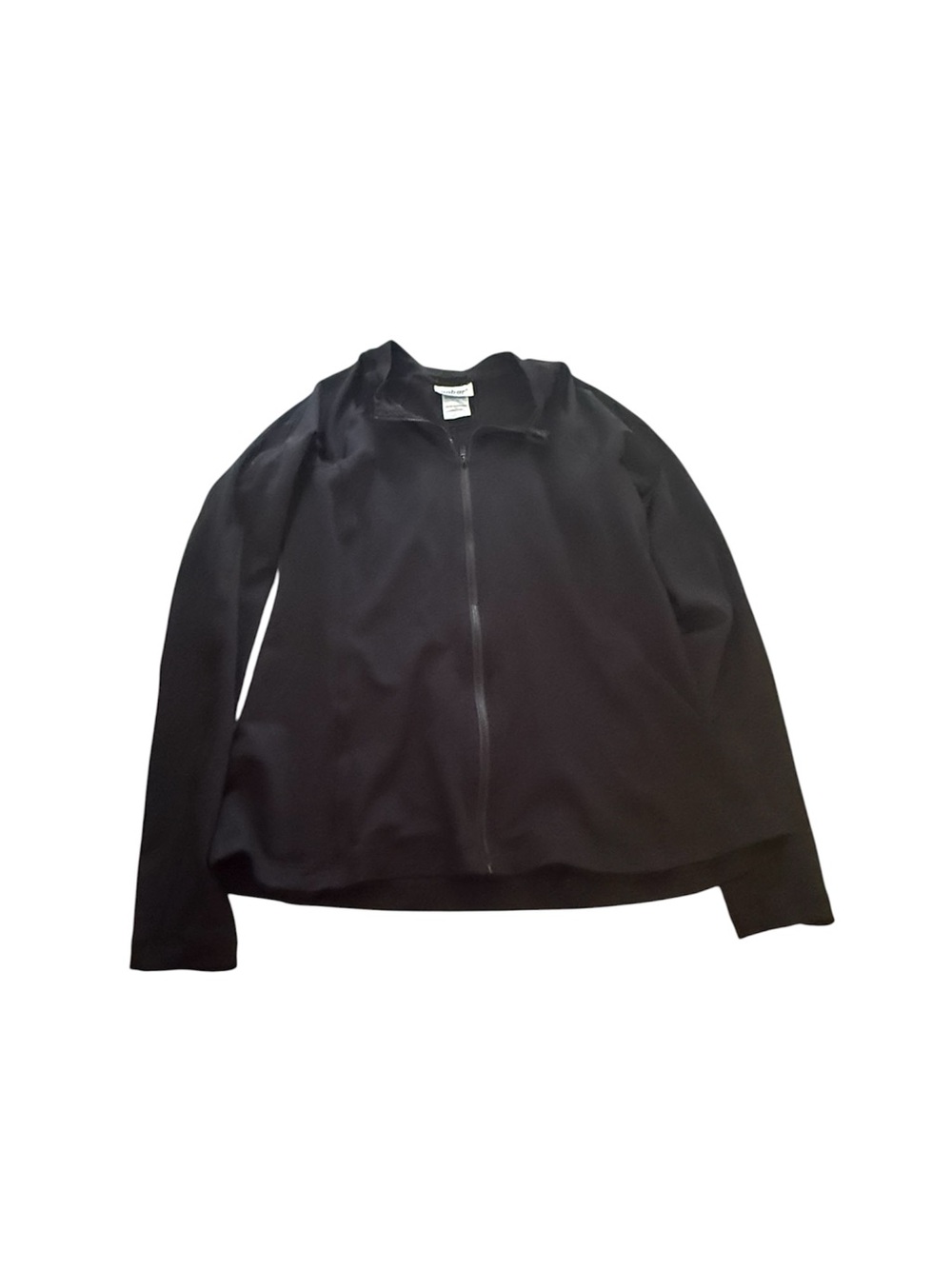 Women's Black Zip-Up Bomber Jacket